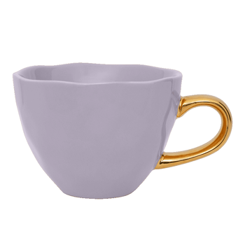 Culture de la nature en ville - Bonjour - Mug cappuccino - Lilas Culture de la nature en ville