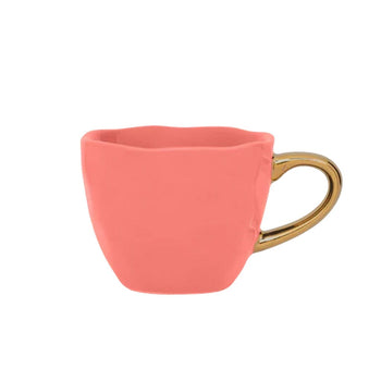 Culture de la nature en ville - Bonjour - Tasse à expresso - Corail brûlé Tasses à expresso Culture de la nature en ville