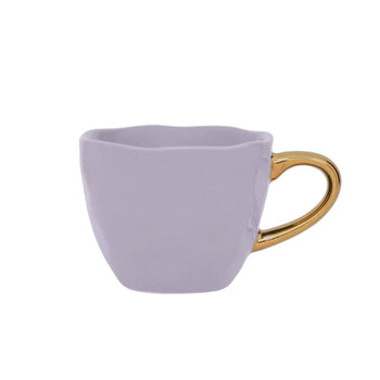 Culture de la nature en ville - Bonjour - Tasse à expresso - Tasses à expresso violettes Culture de la nature en ville