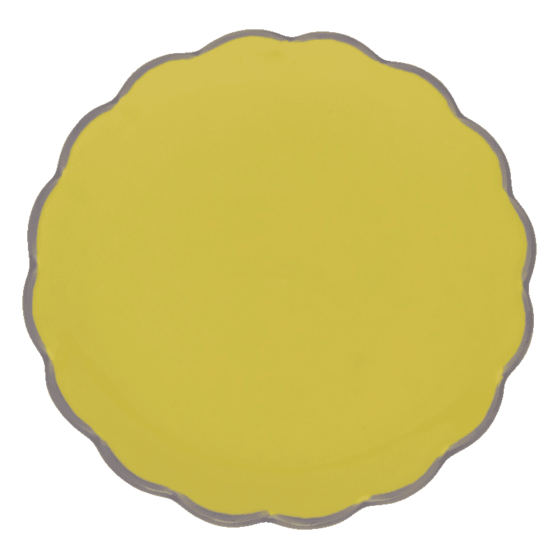 Urban Nature Culture - Good Morning - Gebaksbordje - Sculpted - Lime Light Borden Urban Nature Culture 