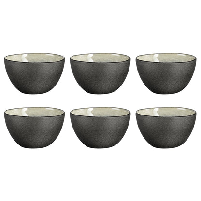 Médard de Noblat - Bol Petit Déjeuner Shadow Nacre 13,5 cm (lot de 6)