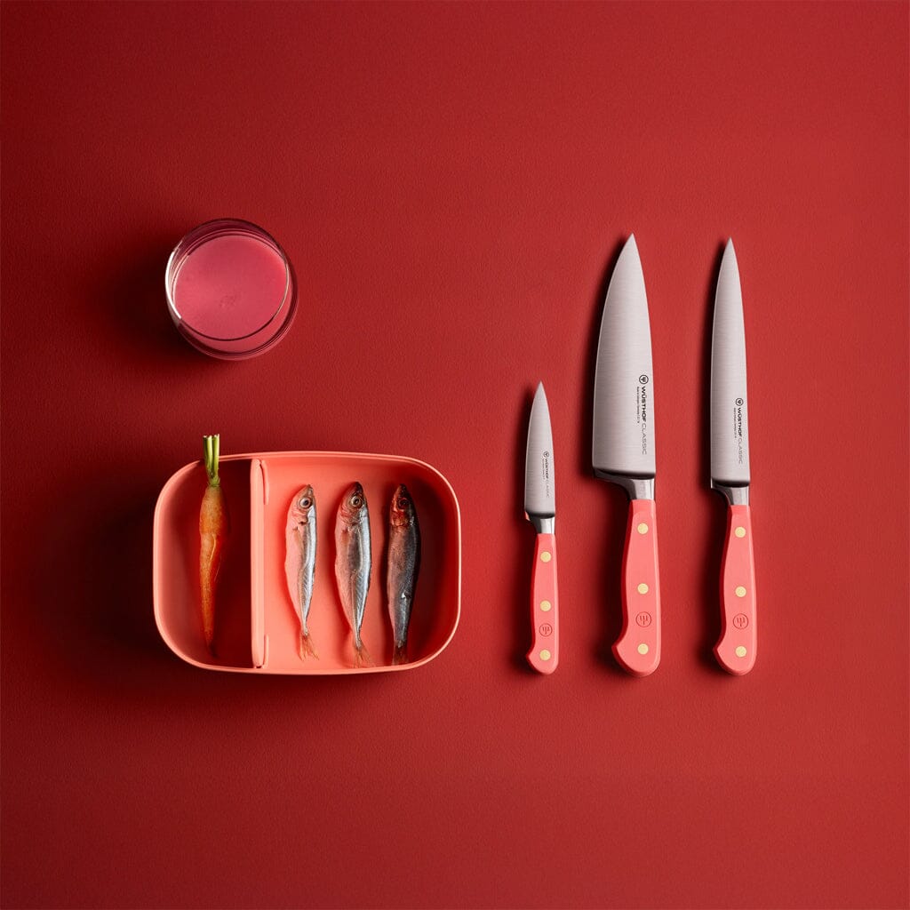 Wüsthof Gemüsemesser Rot – Klingenlänge 8 Cm, Edelstahl, Spülmaschinenfest