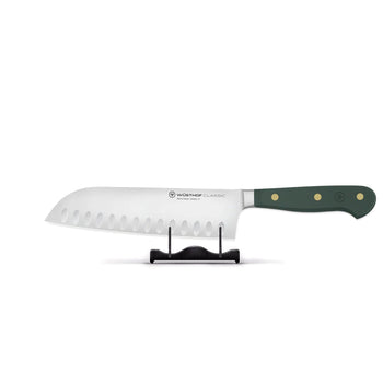 Wüsthof - Classic Fresh Rosemary Santokumes met kuiltjes 17 cm Santokumes Wusthof 
