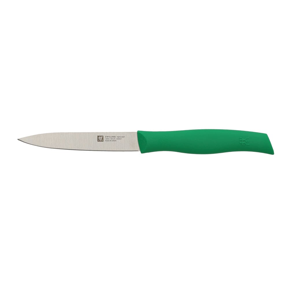 Zwilling - Twin Grip Schil- en garneermes 100 mm - groen Schilmes Zwilling 