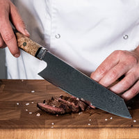 Ruby Octagon Damascus Kiritsuke 23 cm - Special Edition Keukenmessen Shinrai Japan 